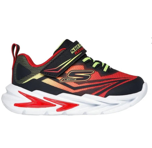 Skechers Infants Flex-Glow Ultra - Black Red