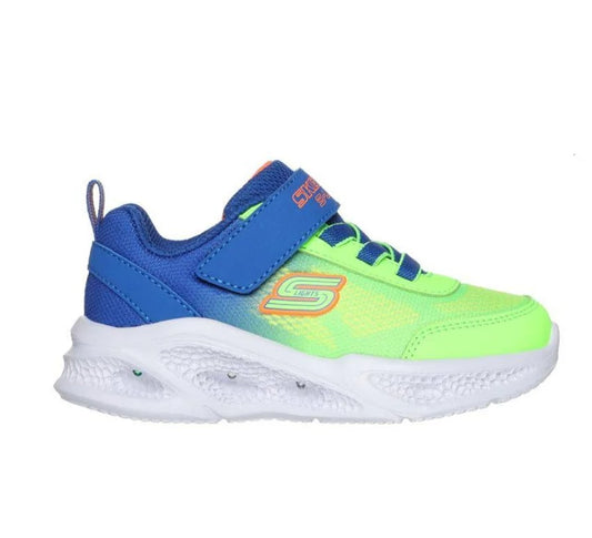Skechers Infants Meteor Lights Krendox - Blue/Lime