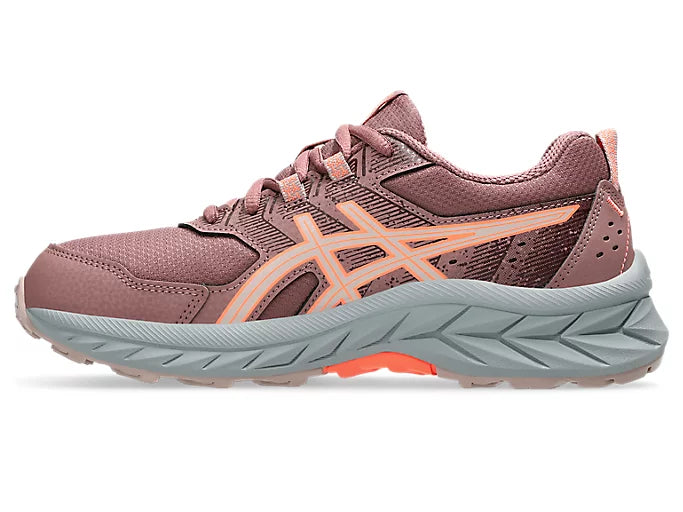 Asics Pre Venture 9 GS Kids Running - Rubble Red/Fawn
