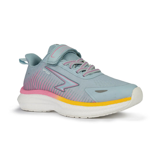 Sfida Zephyr 2.0 Girls Runners (Velcro) -Sky/Pink/Orange