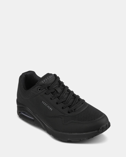 Skechers Mens Uno Stand on Air - Black