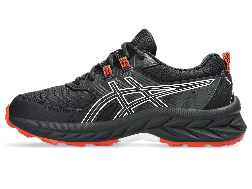 Asics Pre Venture 9 GS Kids Running - Black/White