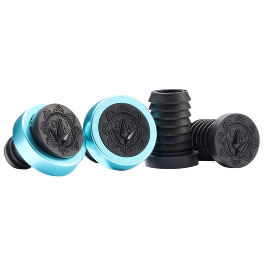 W.Scott Hand Grips - Black/Teal