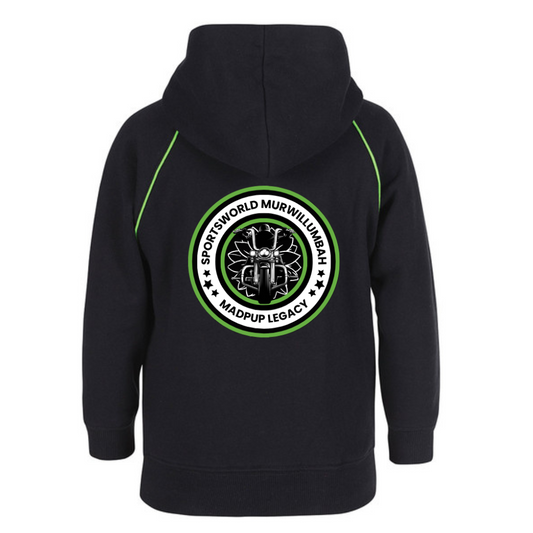 Sportsworld Madpup Legacy Kids Contrast Fleecy Hoodie