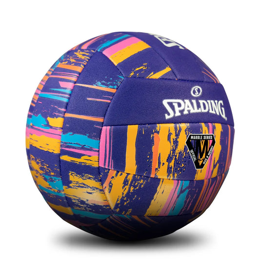 Spalding Marble Series Volleyball - Purple