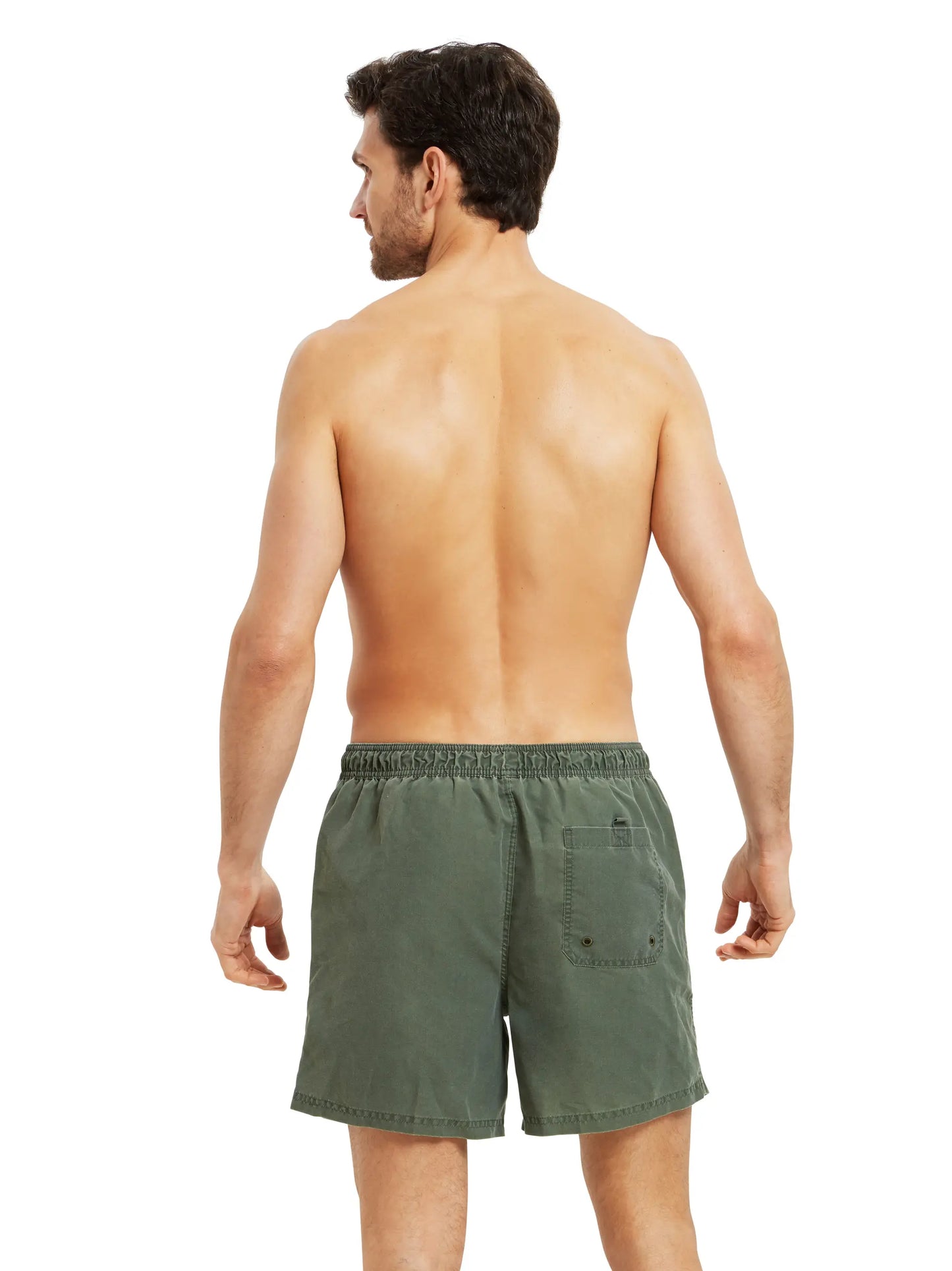 Zoggs Mens Mosman Washed 15 inch Shorts - Khaki