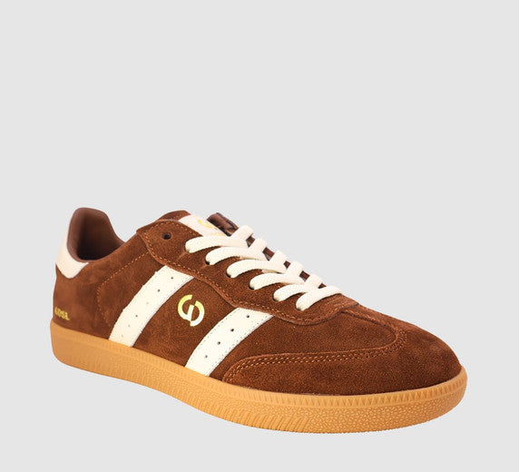 Goodsole Parallel Sneaker ~ Coffee / Ivory Suede