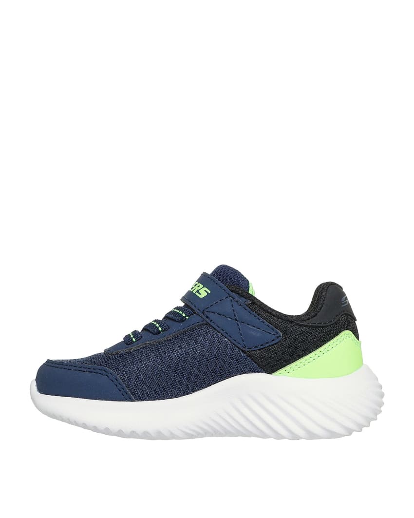 Skechers Infants Bounder Trezic - Navy/Lime