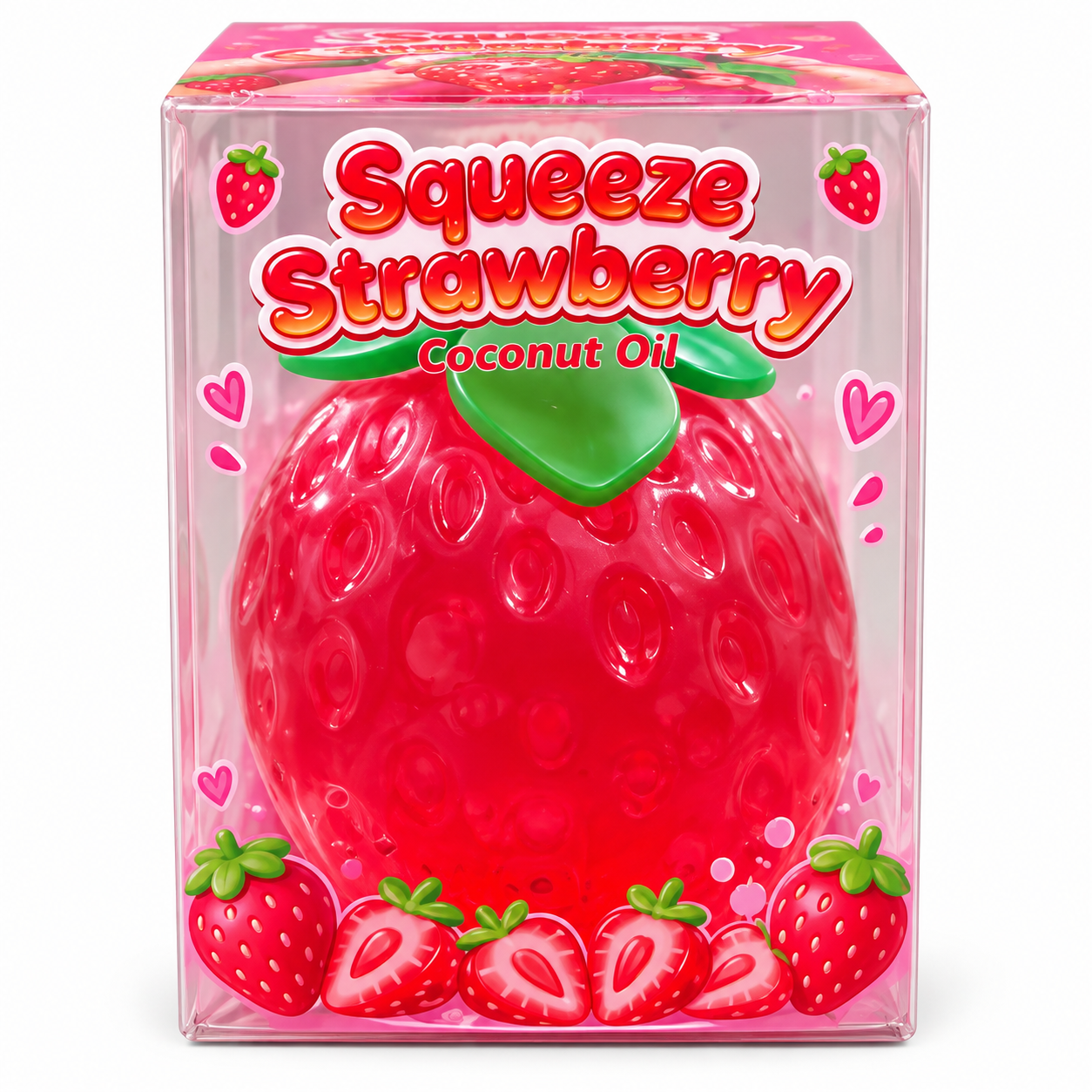Squishy Coconut Oil Strawberry