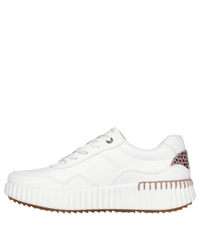 Skechers Womens Bobs Vista Casual Stroll - White