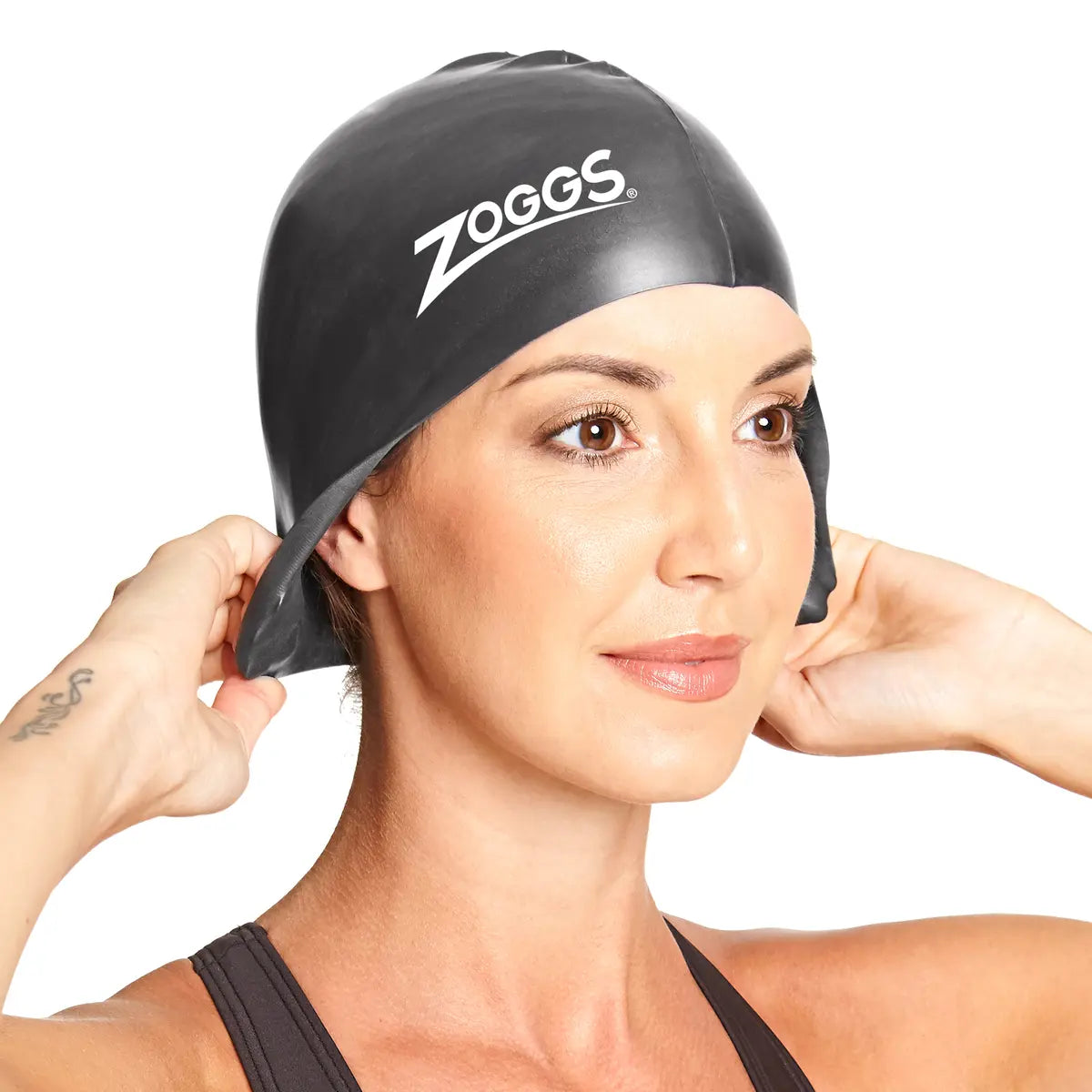 Zoggs Silicone Swim Cap Plain - Assorted*
