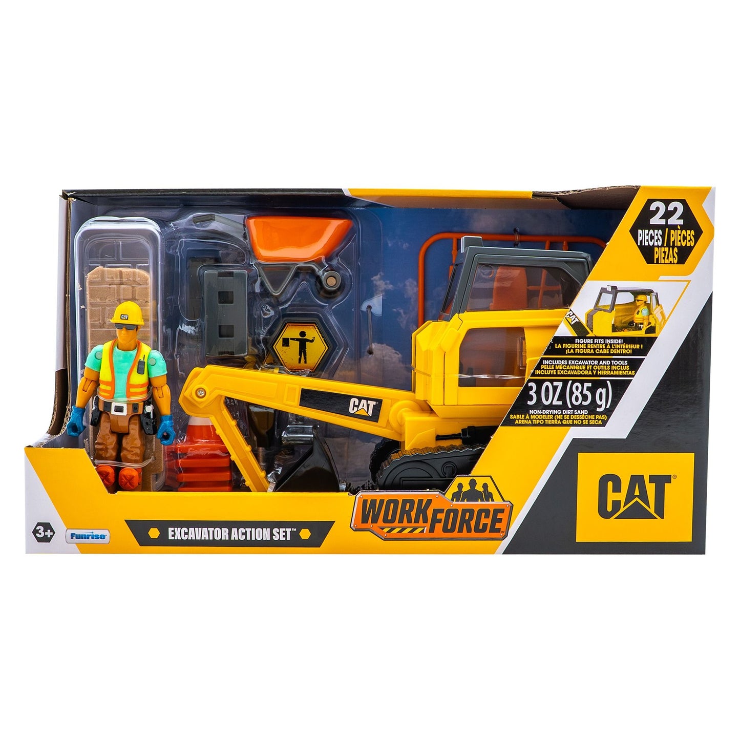 CAT WorkForce Excavator Action Set