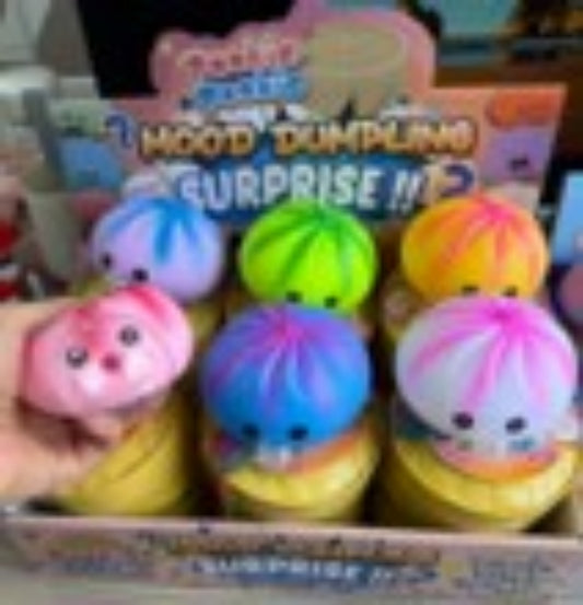 Squishy Mystery Bubble Blowing Dumplings