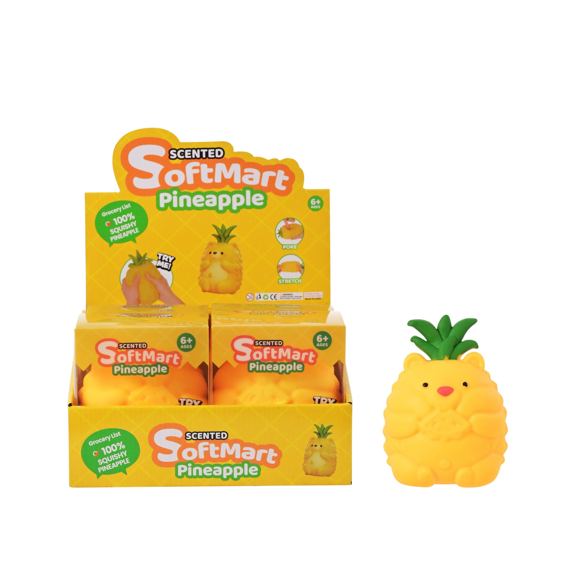 Jumbo Squishy Pineapple Bear