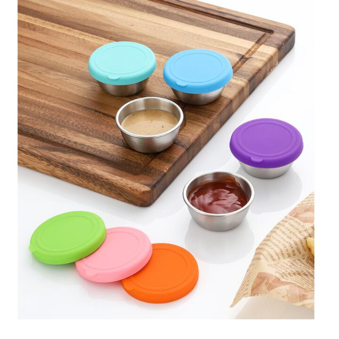 Stainless Steel Sauce & Condiment Containers