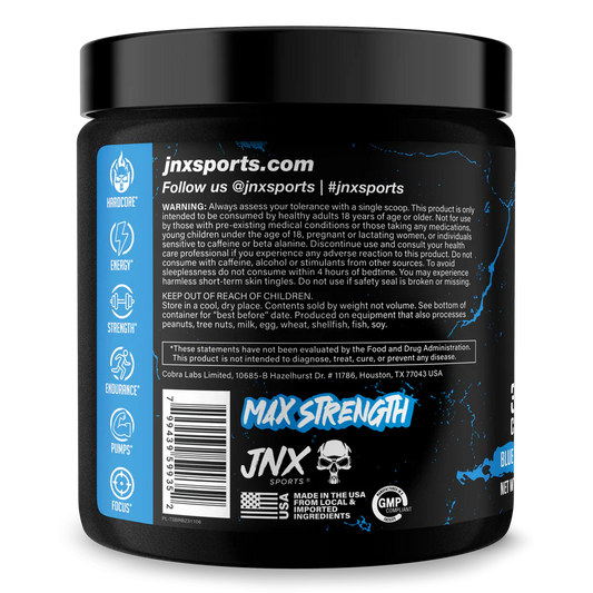 JNX The Shadow! Pre Workout - Blue Raspberry