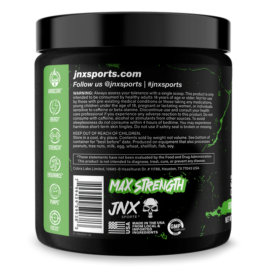 JNX The Shadow! Pre Workout - Green Apple