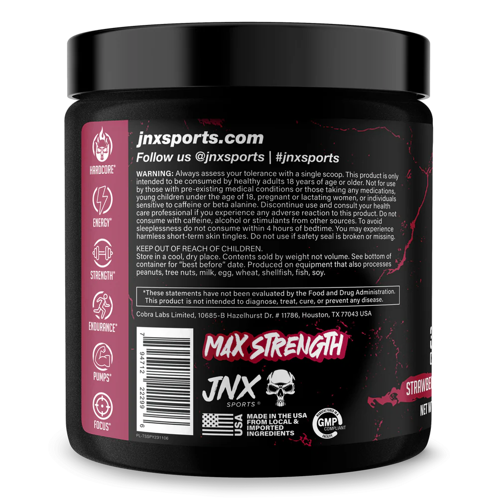 JNX The Shadow! Pre Workout - Green Apple