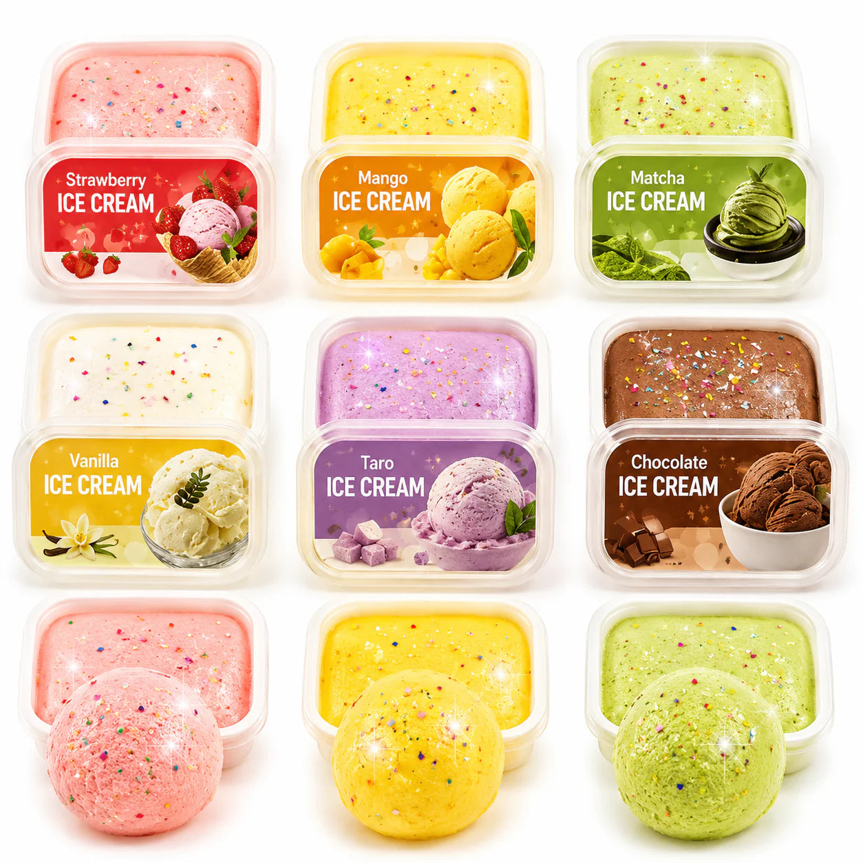 Squishy Slow Rise Scented Ice Cream Cake