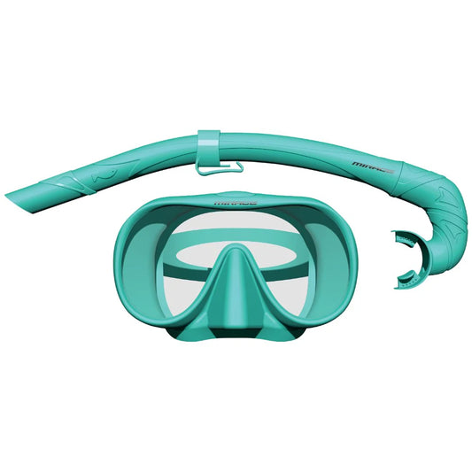 Mirage Sunsets Mask and Snorkel Set - Aqua