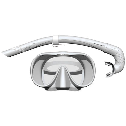 Mirage Sunsets Mask and Snorkel Set - White