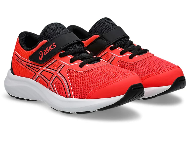 Asics Contend  9 PS Kids - Flash Red/Blue Fade (Velcro)