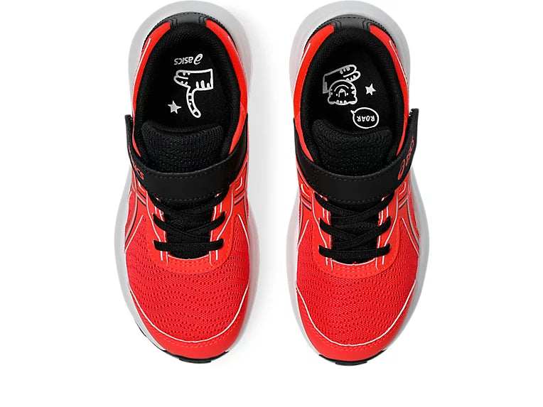 Asics Contend  9 PS Kids - Flash Red/Blue Fade (Velcro)