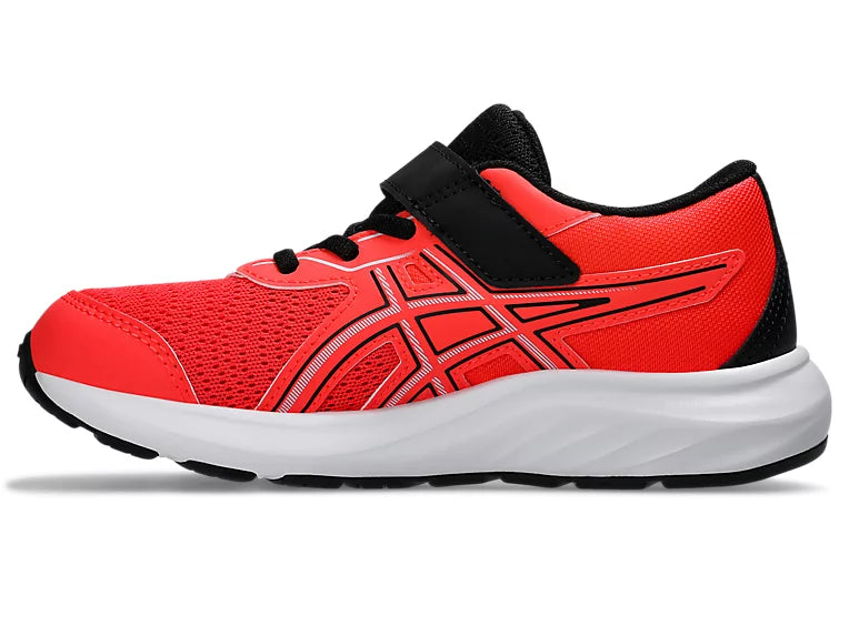 Asics Contend  9 PS Kids - Flash Red/Blue Fade (Velcro)