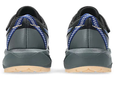 Asics Pre Venture 11 PS Kids Running (Velcro) - Black/Asics Blue