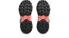 Asics Pre Venture 11 PS Kids Running (Velcro) - Black/Papaya