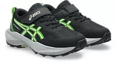 Asics Pre Venture 11 PS Kids Running (Velcro) - Black/Illuminate Yellow
