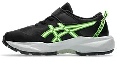 Asics Pre Venture 11 PS Kids Running (Velcro) - Black/Illuminate Yellow