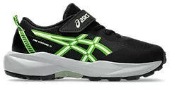 Asics Pre Venture 11 PS Kids Running (Velcro) - Black/Illuminate Yellow