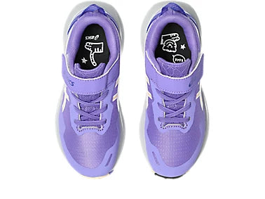 Asics Pre Venture 11 PS Kids Running (Velcro) - Amethyst/Apricot Crush