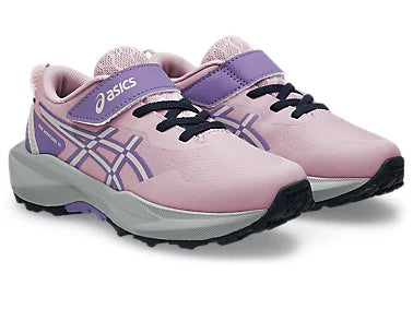 Asics Pre Venture 11 PS Kids Running (Velcro) - Barely Rose/Faded Plum