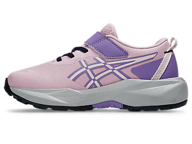 Asics Pre Venture 11 PS Kids Running (Velcro) - Barely Rose/Faded Plum