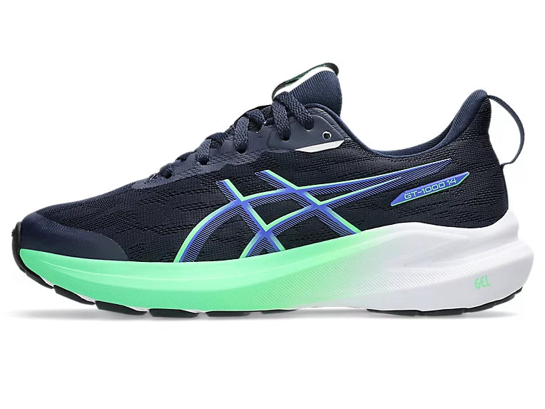 Asics GT-1000 GS Kids - Midnight/Vital Green