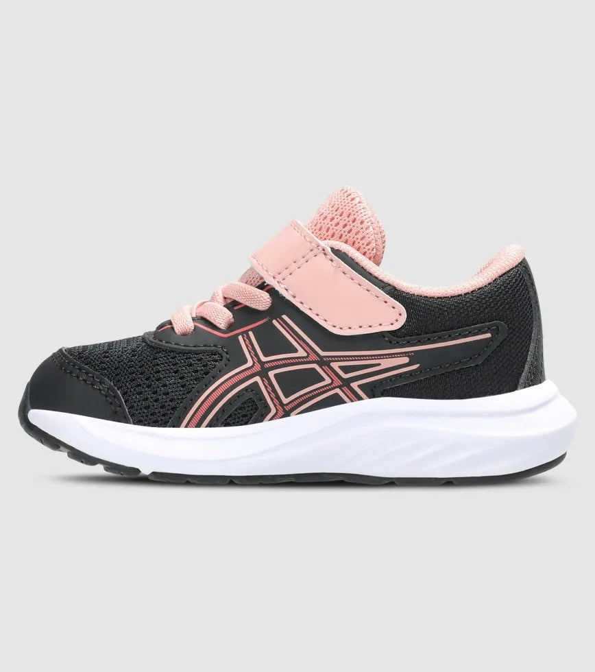 Asics Gel Contend 9 Kids TS School Yard - Black/Dark Pink Clay