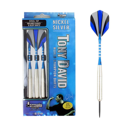 Formula Sports Tony David Nickel Silver Darts - 20 grams