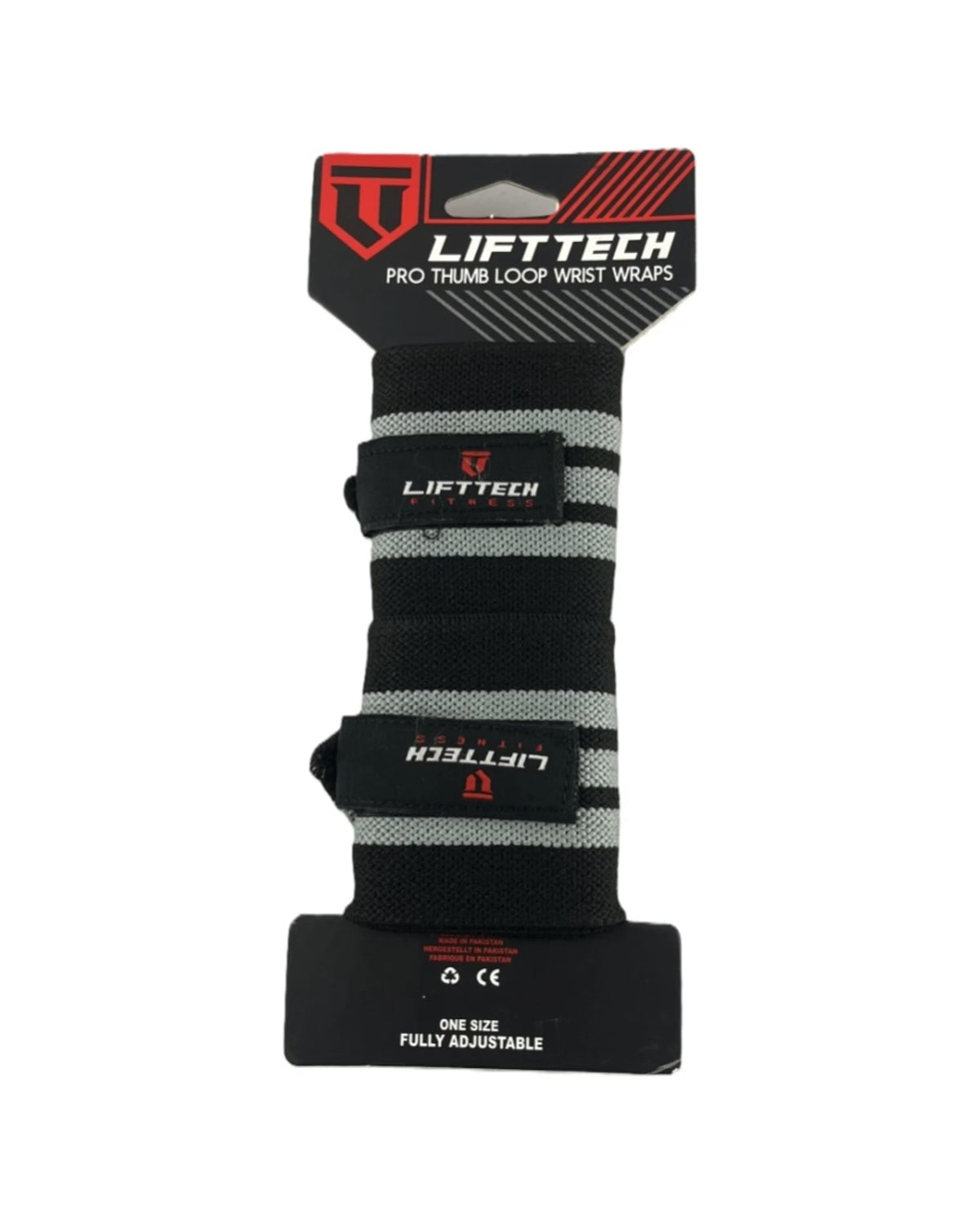 Lift Tech Comp Thumb Loop Wrist Straps