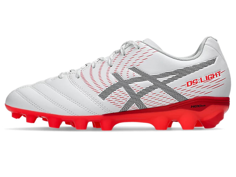 Asics DS Light JR - Grade school - White/Flash Red