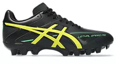 Asics Lethal Speed RS Football Boot - Black/Lemon Spark