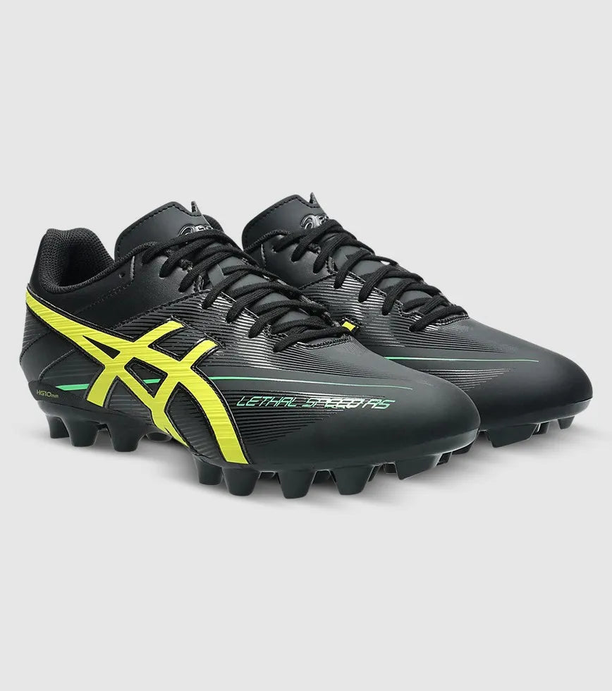 Asics Lethal Speed RS Football Boot - Black/Lemon Spark