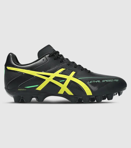 Asics Lethal Speed RS Football Boot - Black/Lemon Spark