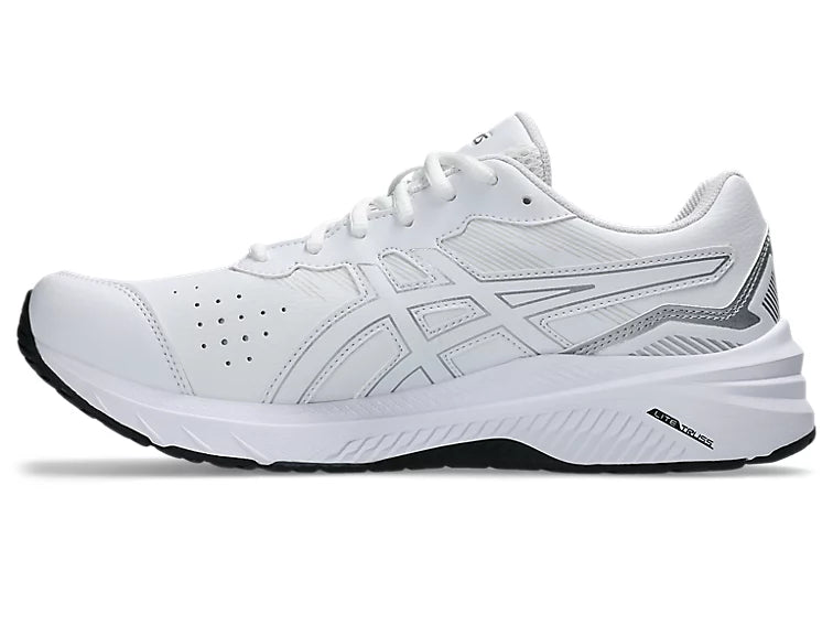 Asics GT-1000 Leather 2 Mens (2E Wide) - White/Piedmont Grey