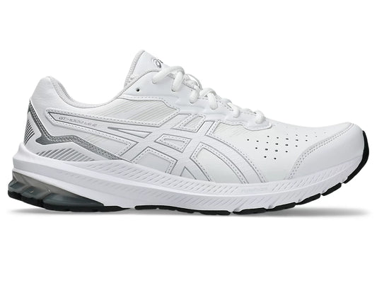 Asics GT-1000 Leather 2 Mens (2E Wide) - White/Piedmont Grey