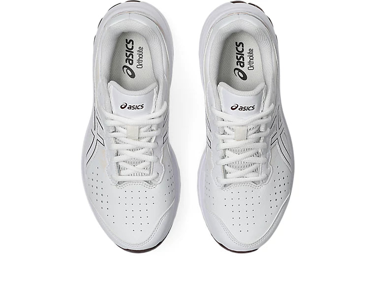 Asics GT-1000 Leather 2 Womens (D Wide) - White/Dark Red Planet