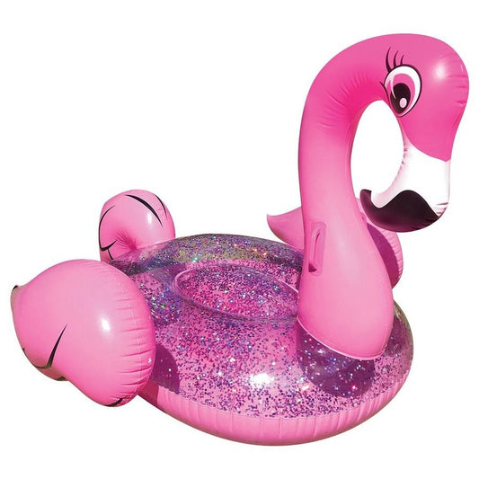 Bling Flamingo Ride Inflatable