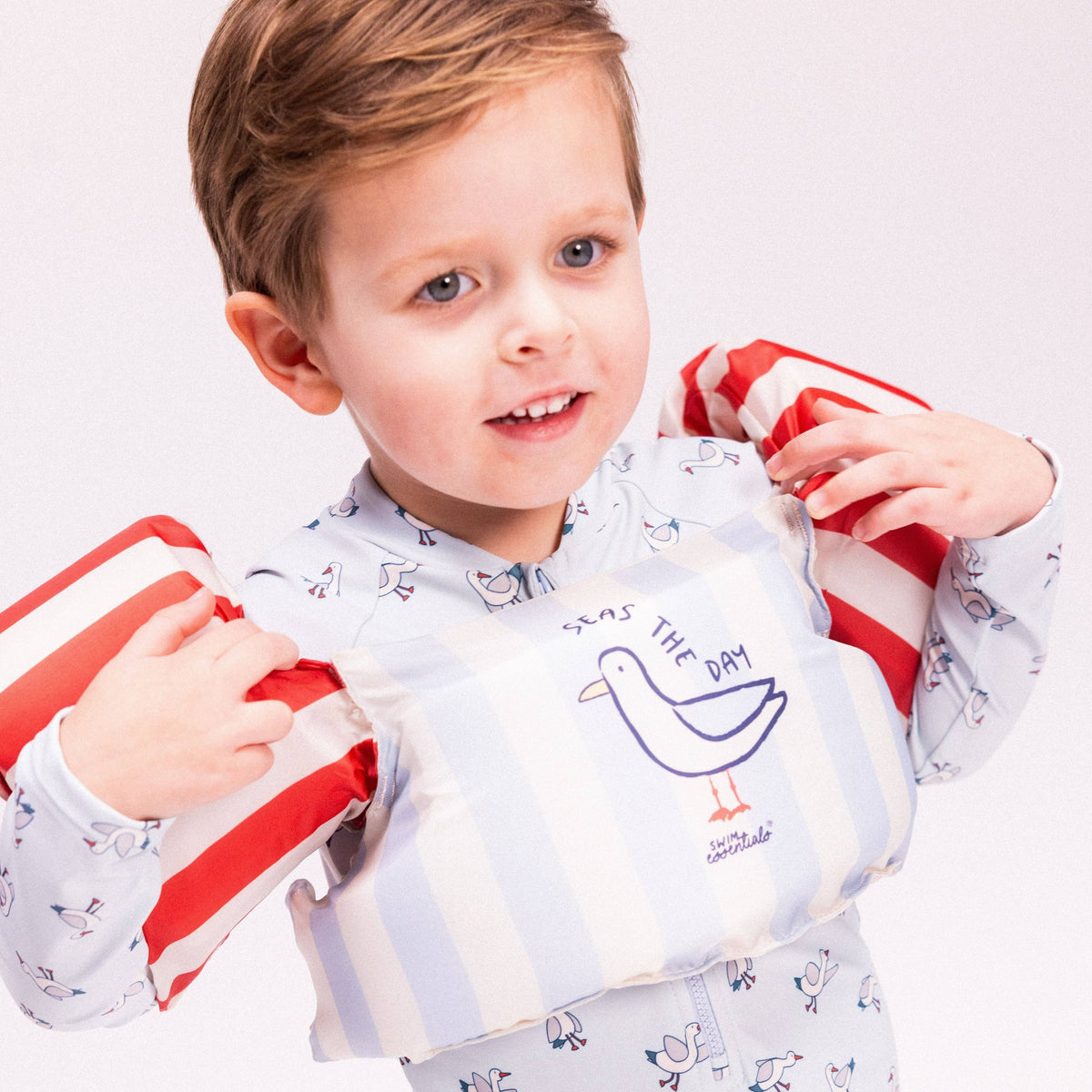 Swim Essentials Puddle Jumper Swim Vest - Seas The Day, 2-6 yrs