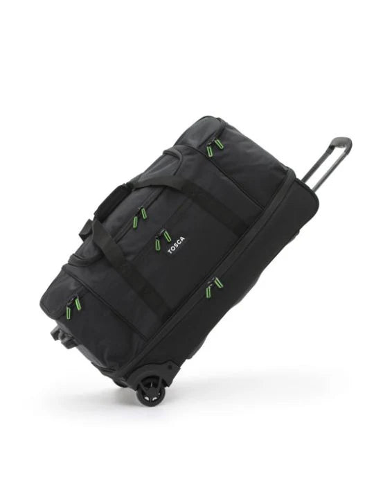 Tosca Medium 70cm Split Compartment Wheel Bag - Black